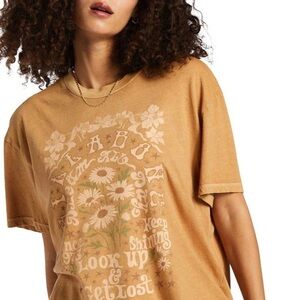 Billabong Women’s Dream All day Floral Graphic Tee